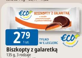 Biszkopty z galaretką o smaku pomarańczowym w polewie kakaowej €Co+