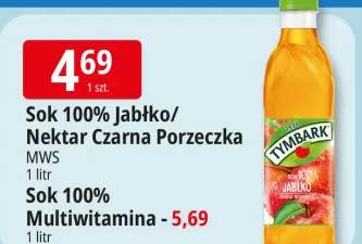Sok 100% jabłko Tymbark MWS