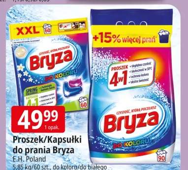 Kapsułki do prania Bryza do koloru Spring Freshness 4w1 XXL