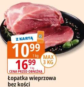 Łopatka wieprzowa bez kości