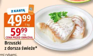 Brzuszki z dorsza świeże