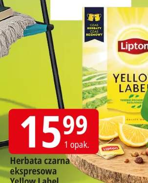 Herbata czarna ekspresowa Yellow Label Lipton