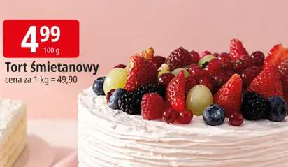 Tort śmietanowy