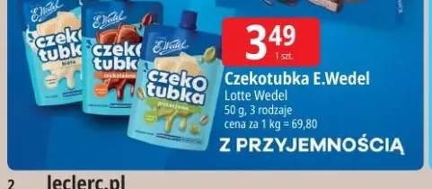 Czekotubka E.Wedel biała