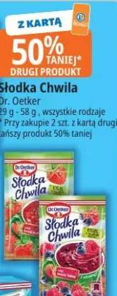 Słodka Chwila Kisiel z kawałkami owoców truskawka