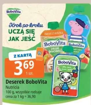 Deserek BoboVita jabłko, banan i pyszne jagódki