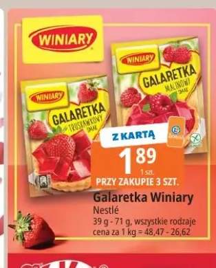 Galaretka Winiary truskawkowy smak