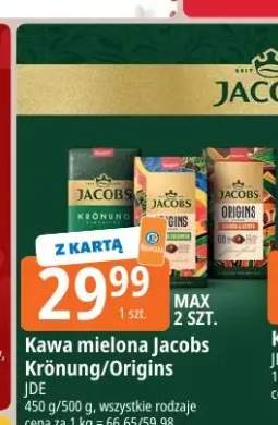 Kawa mielona Jacobs Krönung
