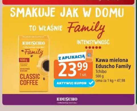 Kawa mielona Eduscho Family