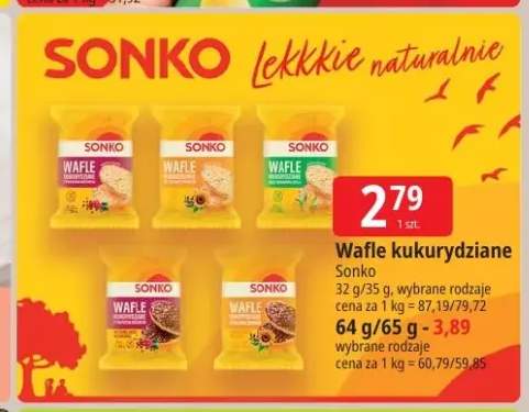 Wafle kukurydziane Sonko