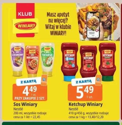 Sos czosnkowy Winiary