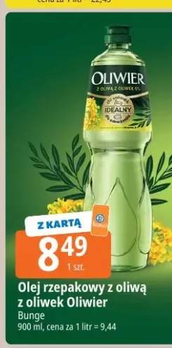 Olej rzepakowy z oliwą z oliwek Oliwier