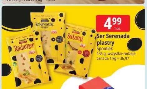 Ser Serenada plastry Spomlek Radamer 135g