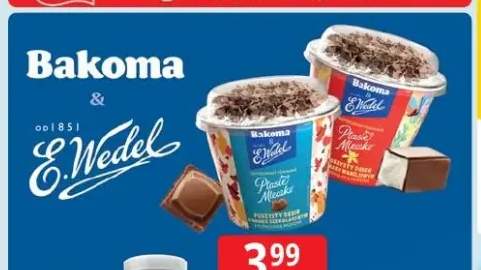 Deser Ptasie Mleczko Bakoma 105g