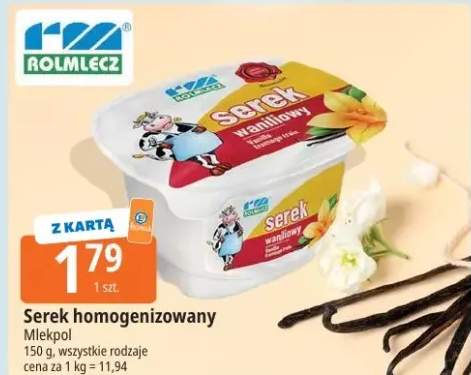 Serek homogenizowany Mlekpol