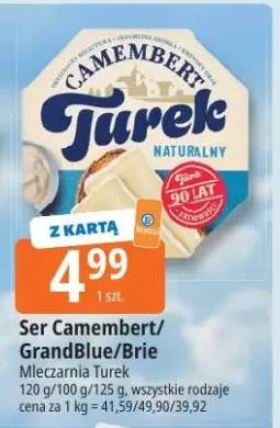 Ser Camembert Mleczarnia Turek