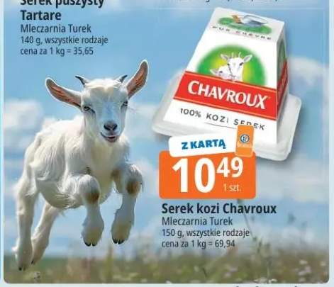 Serek kozi Chavroux Mleczarnia Turek