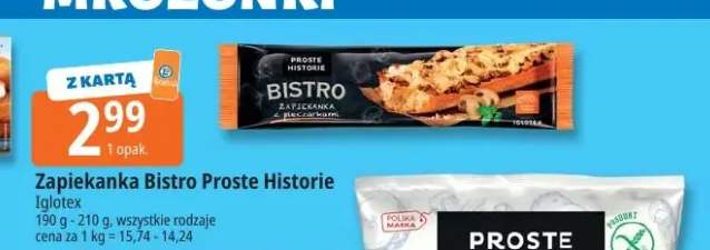 Zapiekanka Bistro Proste Historie Iglotex