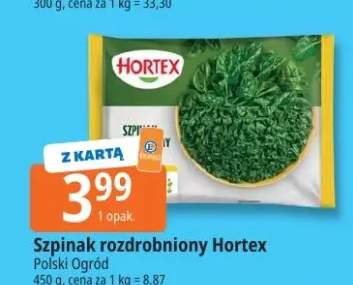 Szpinak rozdrobniony Hortex Polski Ogród