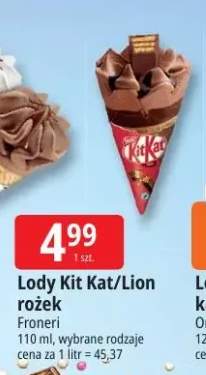 Lody Kit Kat/Lion rożek
