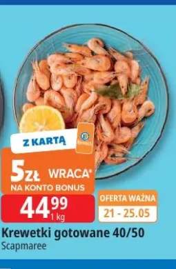 Krewetki gotowane 40/50 Scapmaree