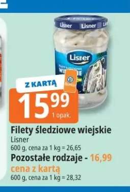 Filety śledziowe wiejskie Lisner