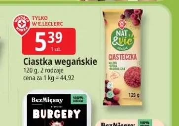 Ciastka wegańskie Nat & Vie
