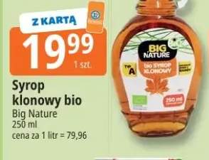 Syrop klonowy bio Big Nature
