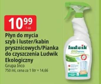 Płyn do mycia szyb i luster Ludwik Ekologiczny