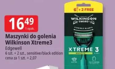 Maszynki do golenia Wilkinson Xtreme3 sensitive/black edition