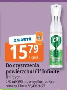 Do czyszczenia powierzchni Cif Infinite