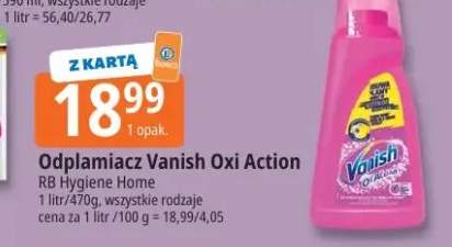 Odplamiacz Vanish Oxi Action