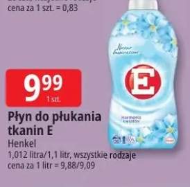Płyn do płukania tkanin E