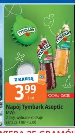 Napój Tymbark Aseptic jabłko wiśnia 2l