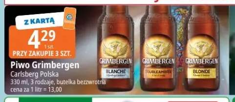 Piwo Grimbergen Blanche butelka bezzwrotna 330ml