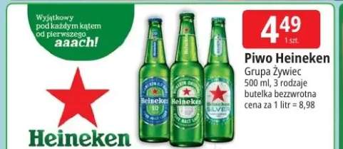 Piwo Heineken Original butelka bezzwrotna 500ml