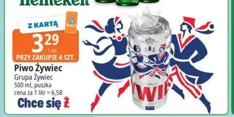 Piwo Żywiec Premium puszka 500ml