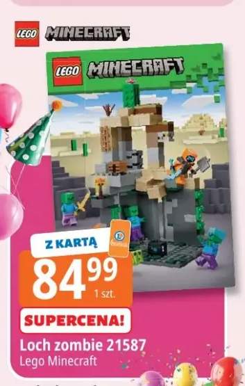 Klocki LEGO Minecraft Loch zombie 21587