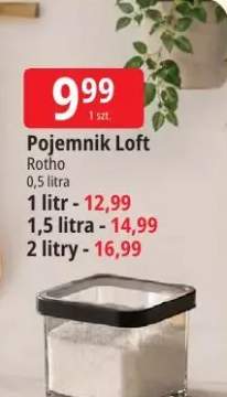 Pojemnik Loft Rotho 0,5 litra