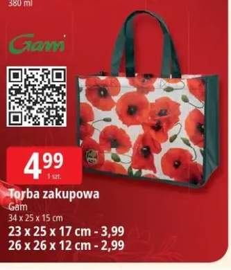 Torba zakupowa Gam 34x25x15cm
