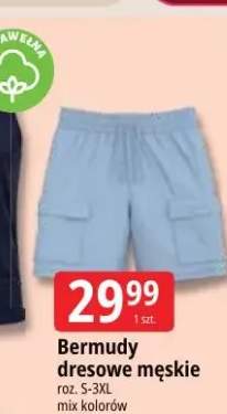 Bermudy dresowe męskie