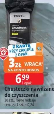 Chusteczki nawilżane do czyszczenia Tech9 30szt.