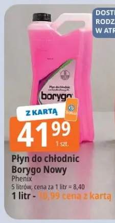 Płyn do chłodnic Borygo Nowy Phenix 5l