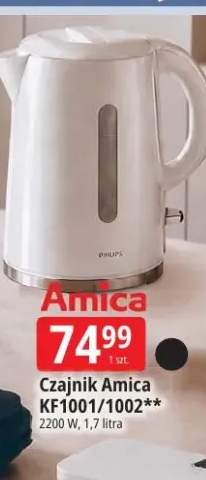 Czajnik Amica KF1001/1002 2200W 1,7 litra