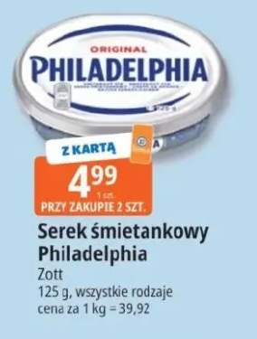 Serek śmietankowy Philadelphia Zott