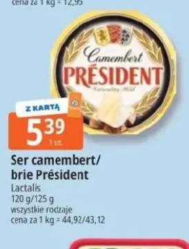 Ser camembert Président