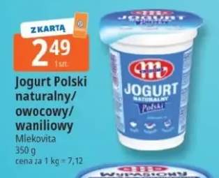 Jogurt Polski naturalny Mlekovita