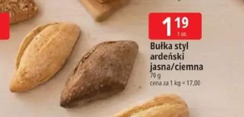 Bułka styl ardeński jasna