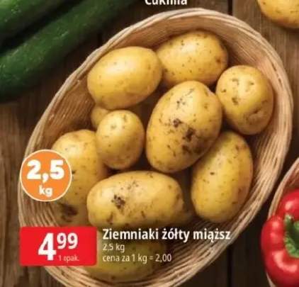 Ziemniaki żółty miąższ