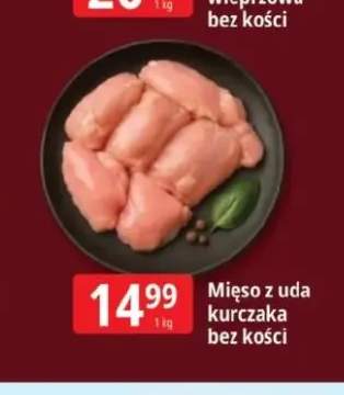 Mięso z uda kurczaka bez kości